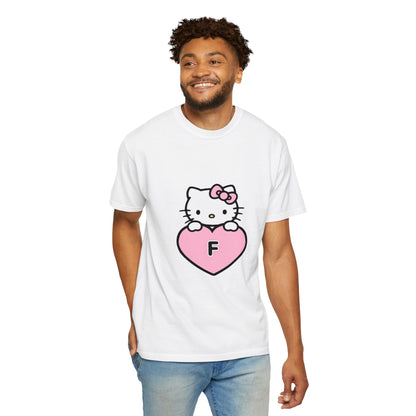 Hello Kitty Initial T-Shirt “F”