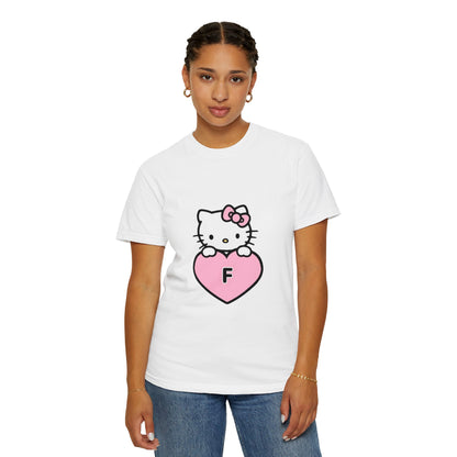 Hello Kitty Initial T-Shirt “F”