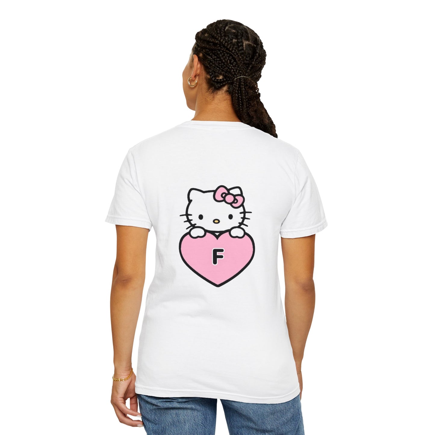 Hello Kitty Initial T-Shirt “F”