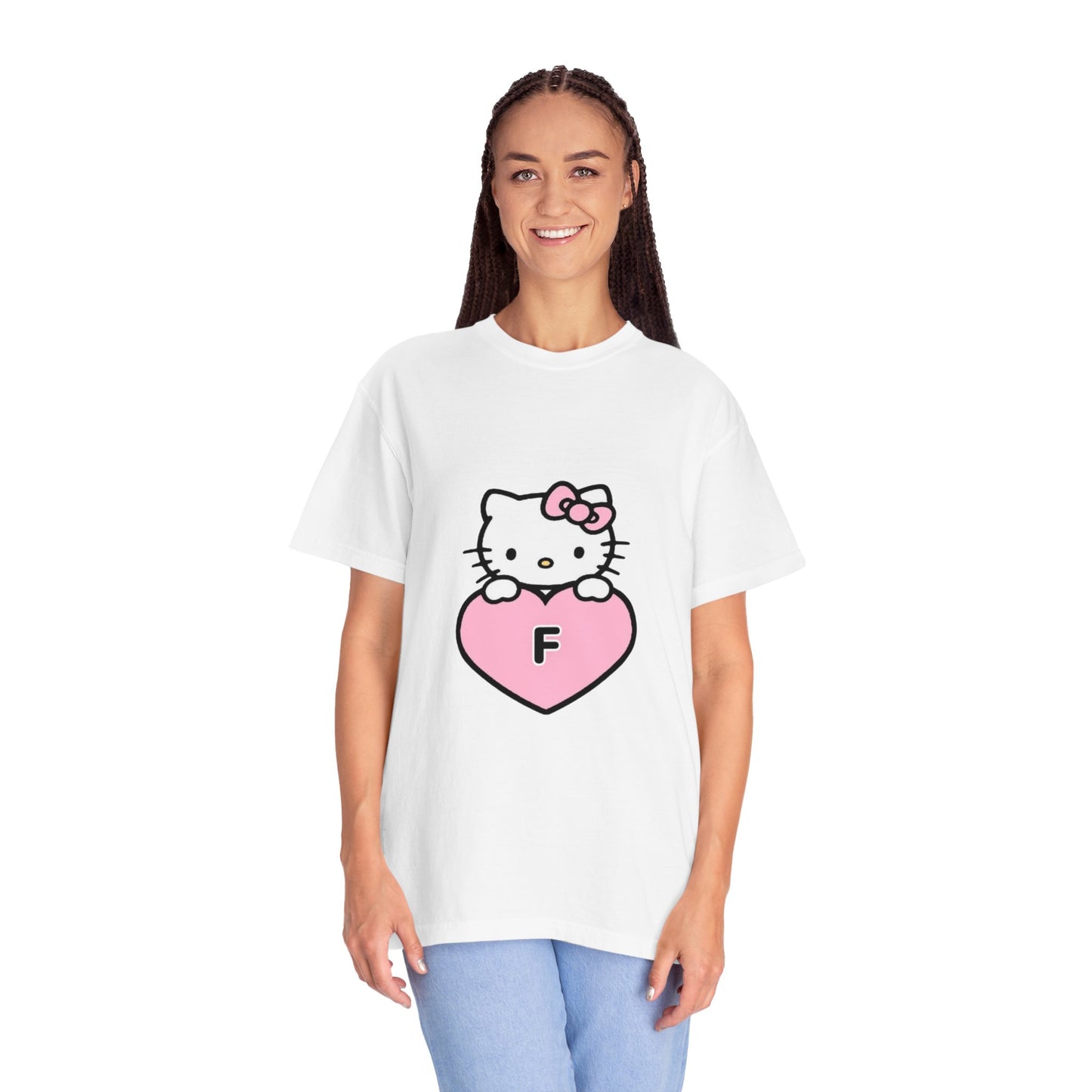 Hello Kitty Initial T-Shirt “F”