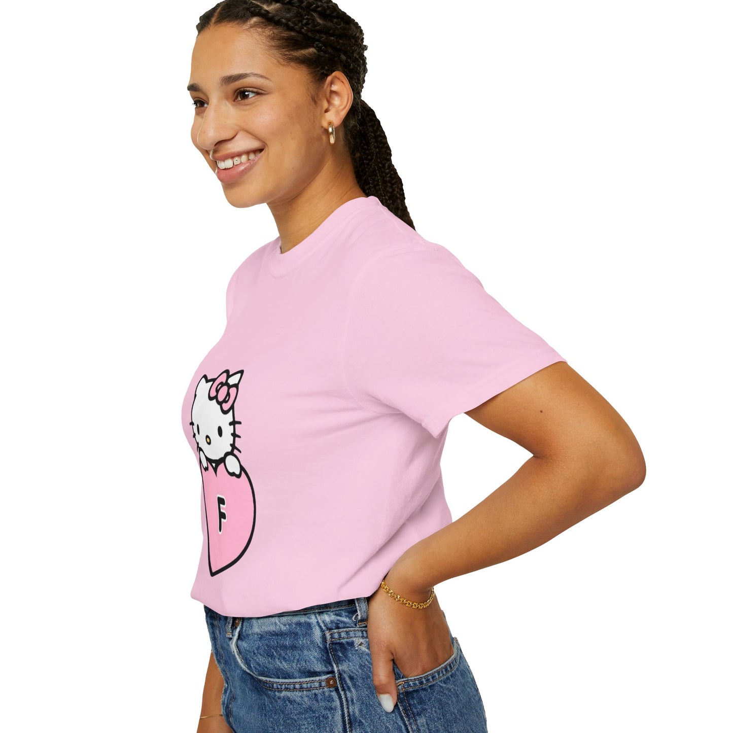 Hello Kitty Initial T-Shirt “F”