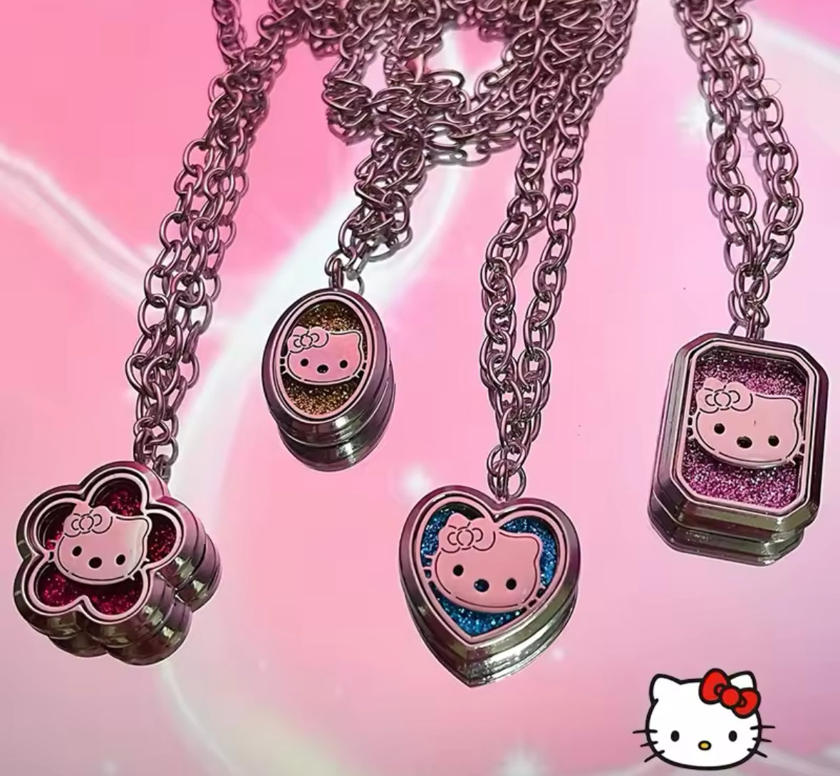 Hello Kitty Clavicle Chain Necklace