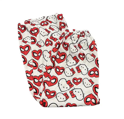 SpiderMan X Hello Kitty pants