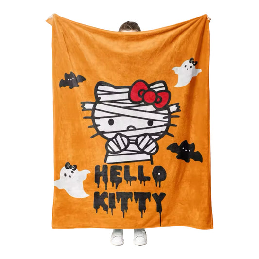 Hello Kitty Spooky Halloween Blankets