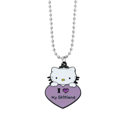 Hello Kitty Couple Necklace