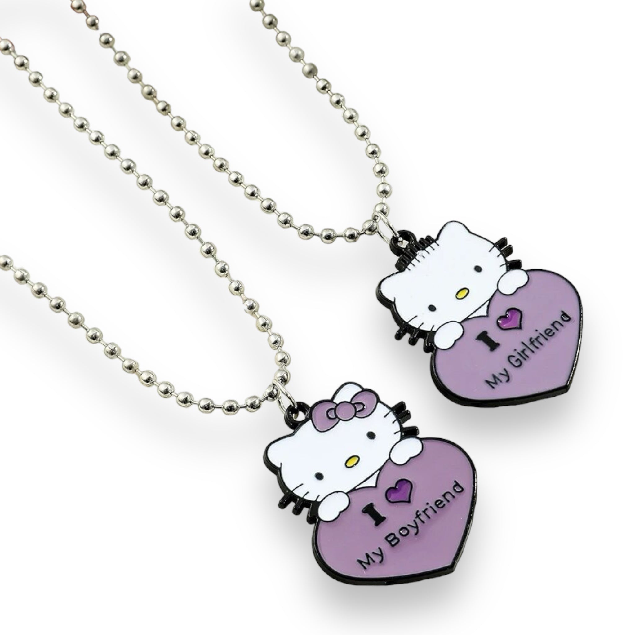 Hello Kitty Couple Necklace